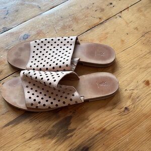 Frye Leather Slides